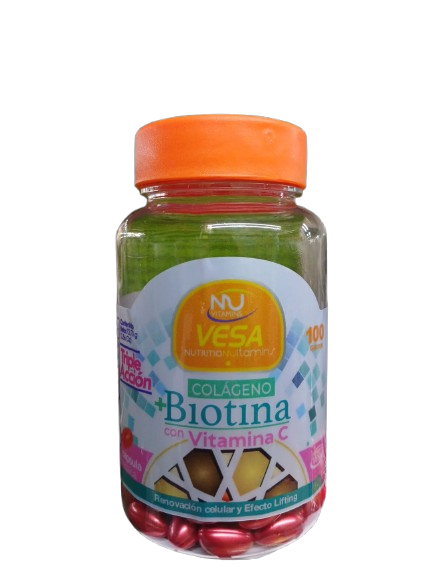Colageno + Biotina con Vitamina C